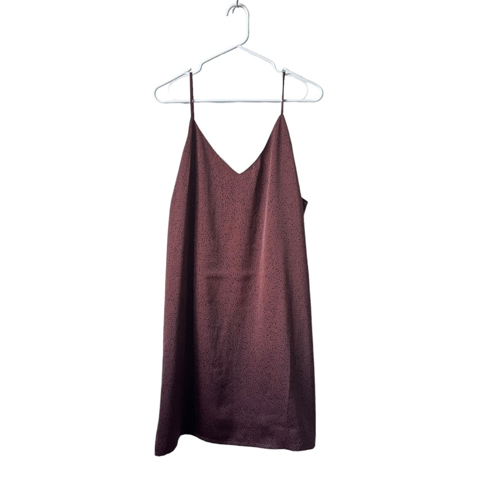 Reitmans Burgundy Slip Dress